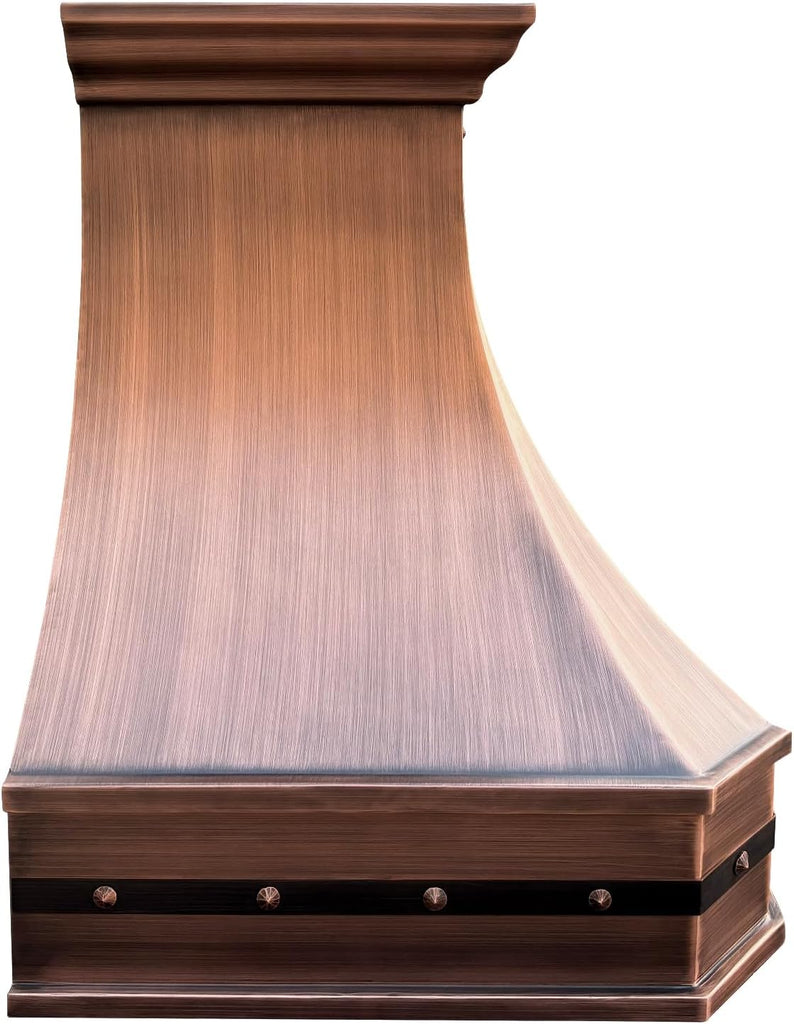 30 Inch Copper Kitchen Range Hood