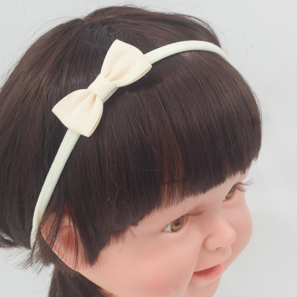 Mini Small Bows Headband Set for Preemie Infant Girl