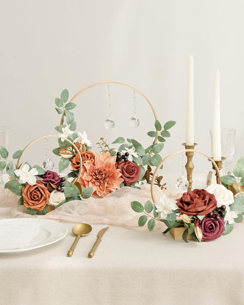 Artificial Rose Flowers 50pcs Foam Roses w/Stem for DIY Wedding Bouquets Centerpieces Bridal Shower Party Home