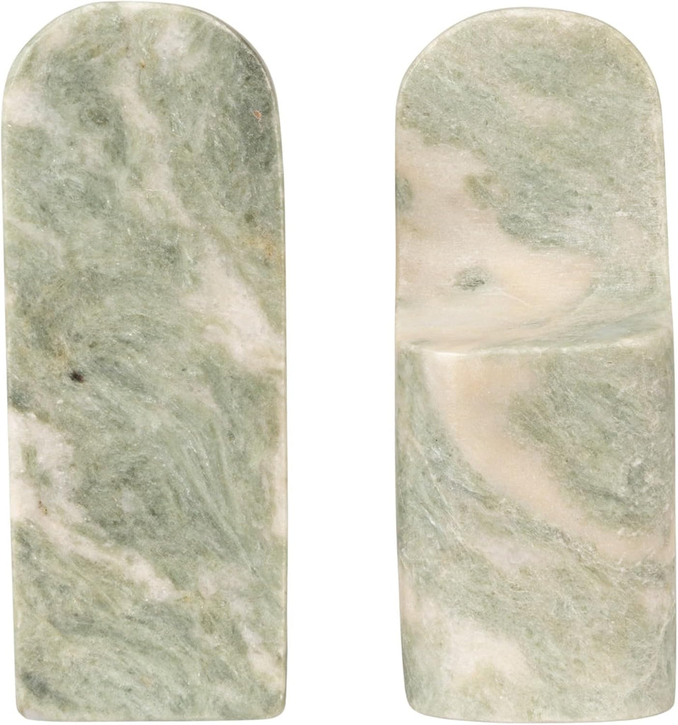 Marble Bookend, Green