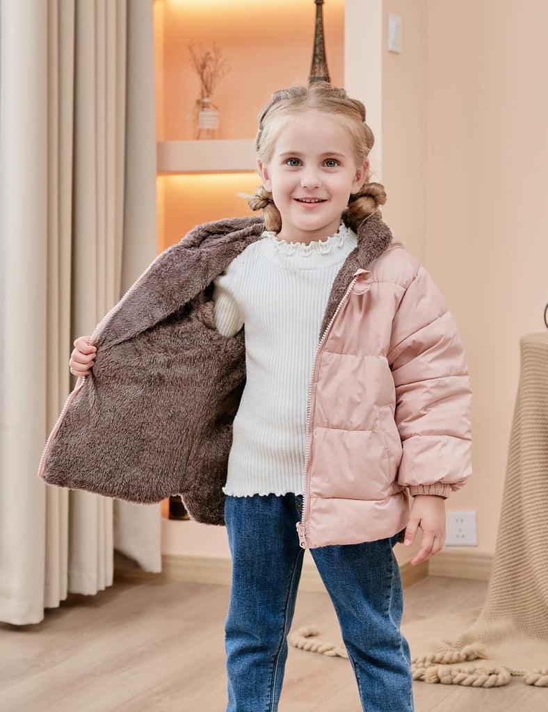 Baby Toddler Winter Coat Boys Girls Puffer Jacket with Hood