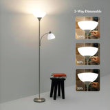 Sky Dome Plus LED Floor lamp, Torchiere Super Bright Floor Lamp with Reading Lamps & Offices