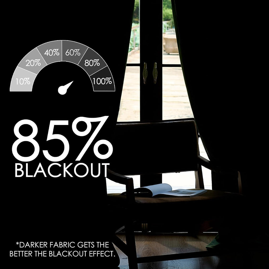Dark Green Velvet Curtains Thermal Insulated Blackout Curtain for Bedroom Window Living Room Darkening Luxury Vintage