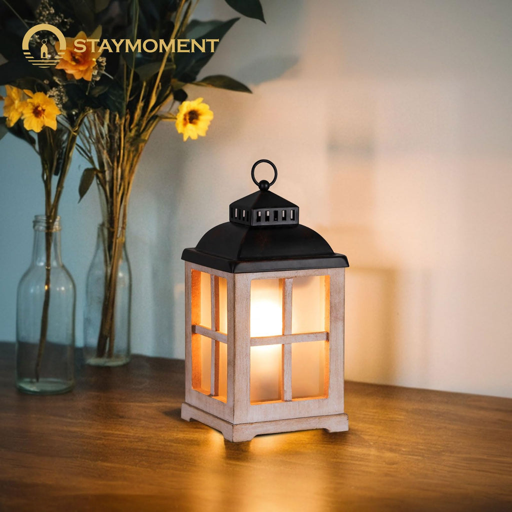 Wax Melt Warmer with Timer, Farmhouse Lantern Candle Warmer