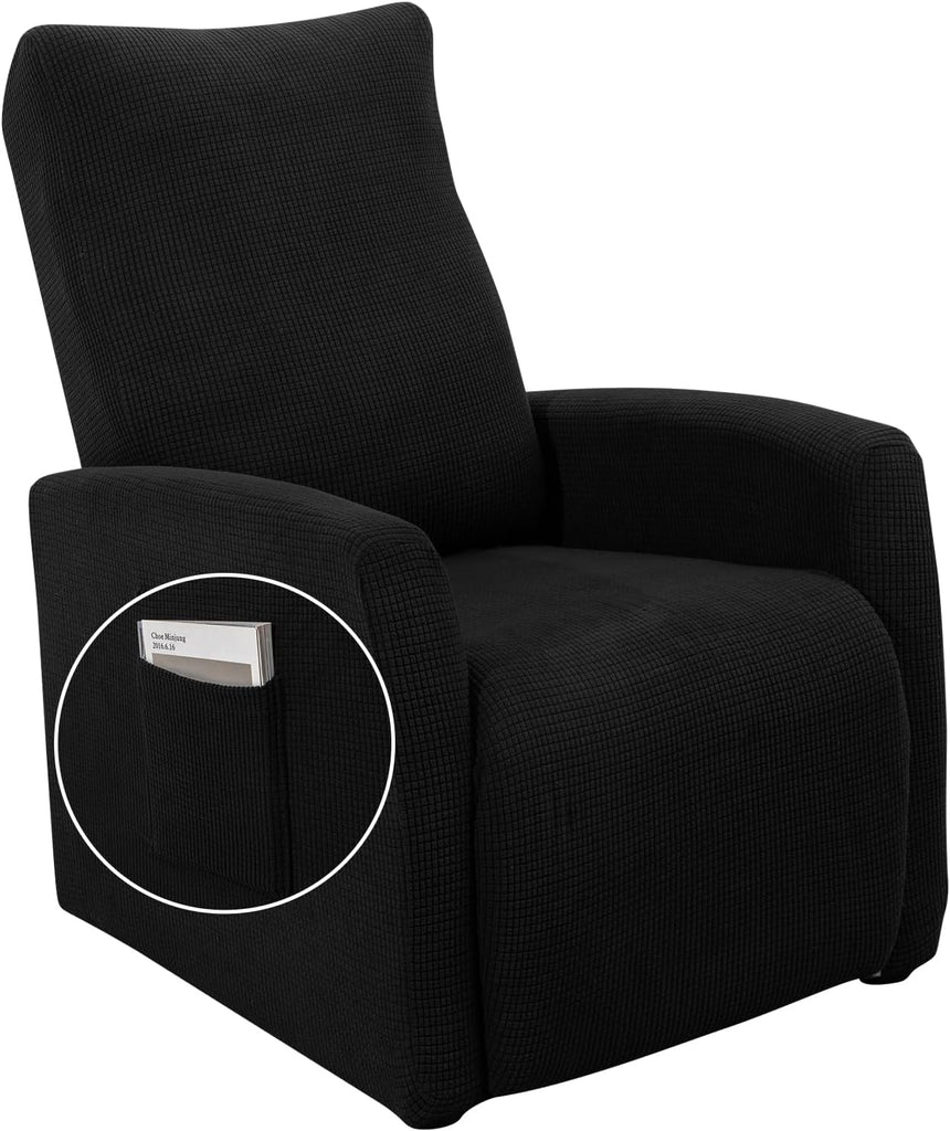 SearchI Recliner Chair Cover Jacquard Chair Covers 4 Piece