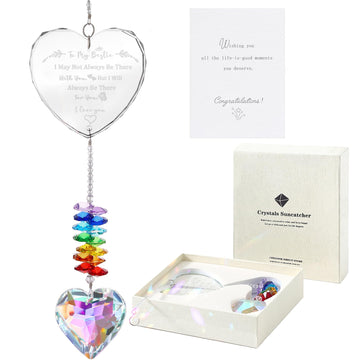 Bestie Gift for Women, K9 Friend Crystal Suncatcher Gifts for Women