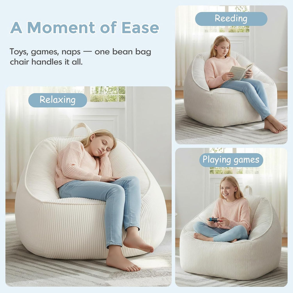 Large Bean Bag Chairs for Teens, Bean Bag Chairs for Kids 8-12