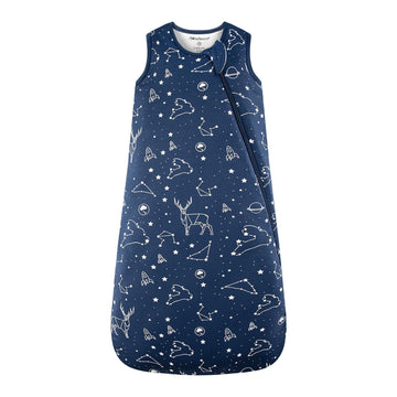 Unisex Rayon Made from Bamboo Sleep Sack with Way Zipper,2.5 Tog Baby Winter Sleep Sack(Navy Blue, )