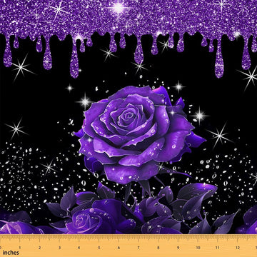 Romantic Rose Fabric by The Yard Soft 5 Yards
