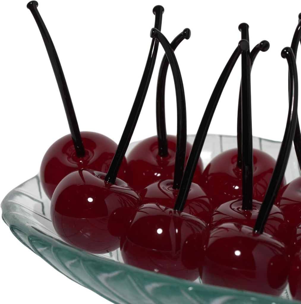 Cherries, Fruit Figurines - Set of 5