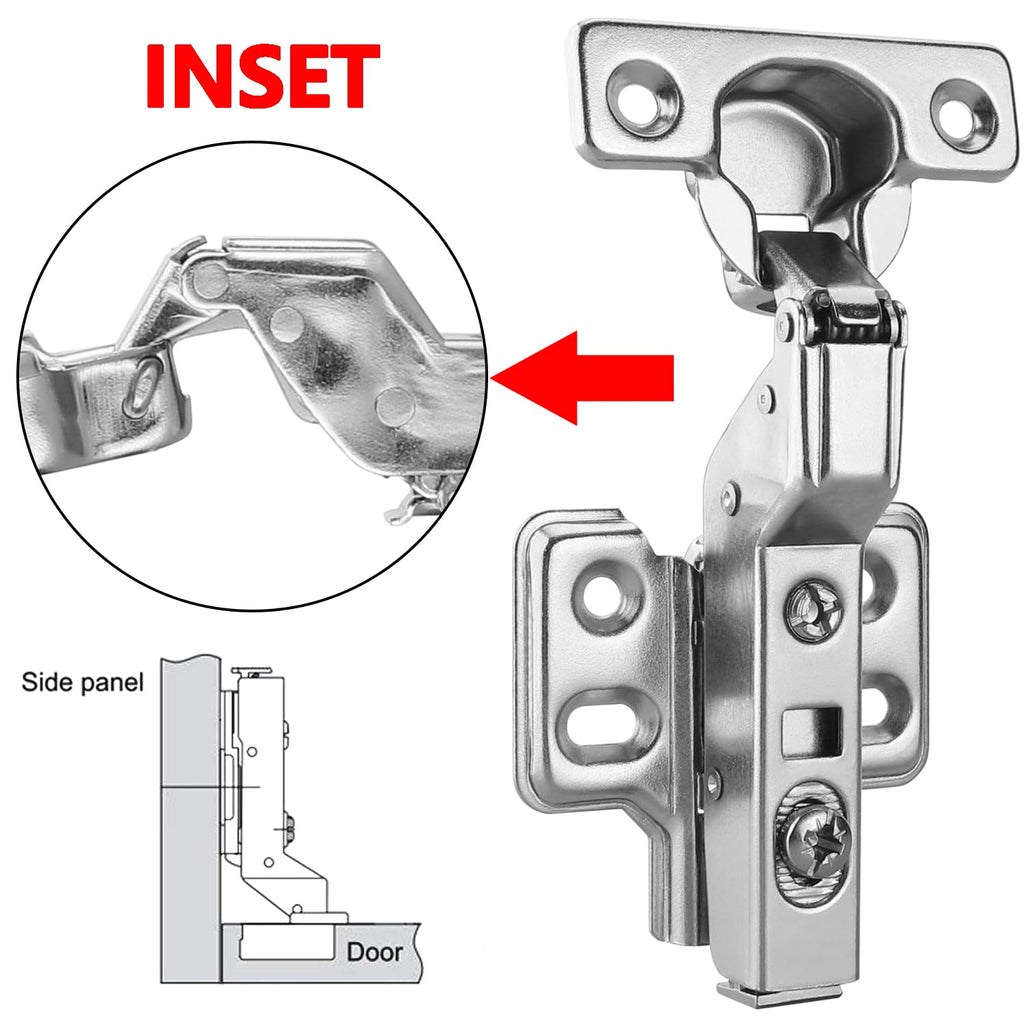 2-Pack Soft Close 26mm Cup Cabinet Hinges for Thin Door(14-16mm)