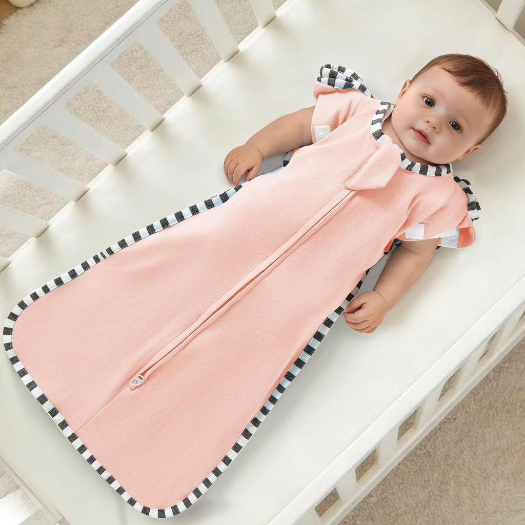Soft Cotton Swaddle Blanket, Arms Up Baby Sleep Sack