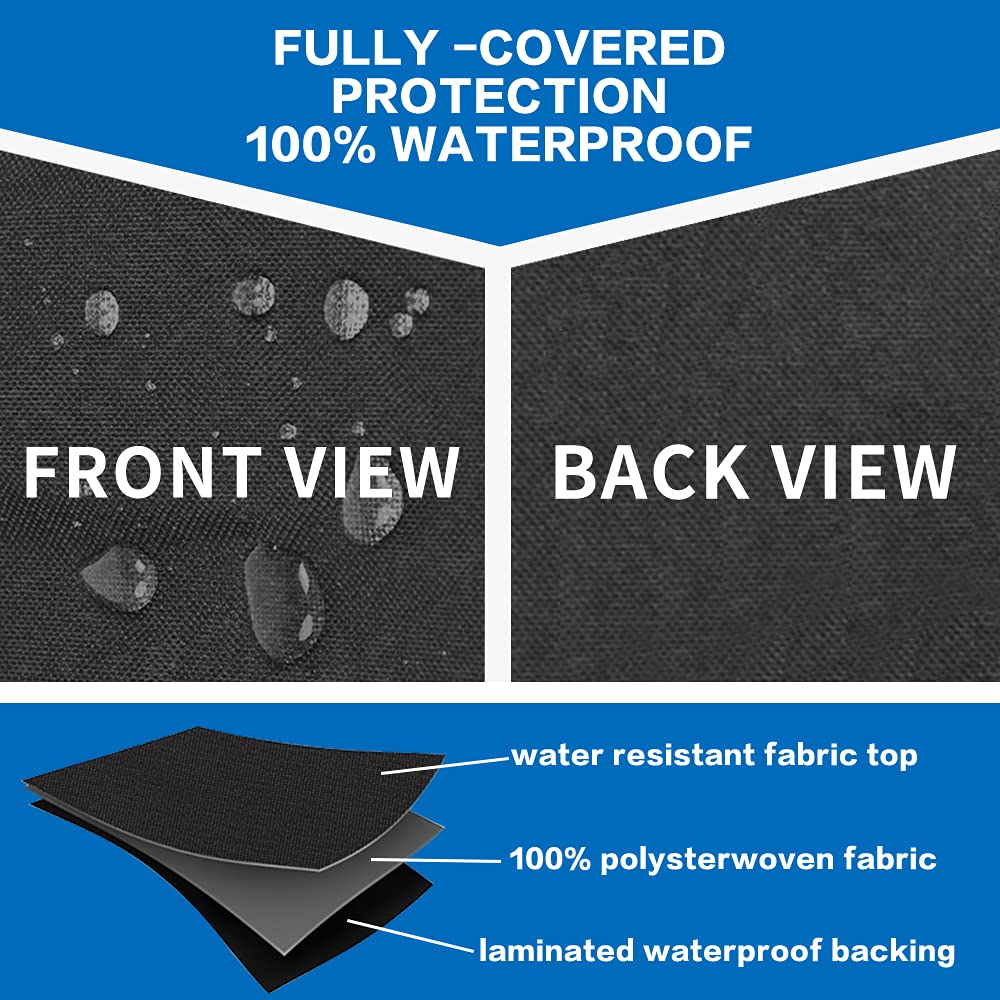 90 Inch Pyramid Patio Heater Cover Waterproof for Outdoor Heater