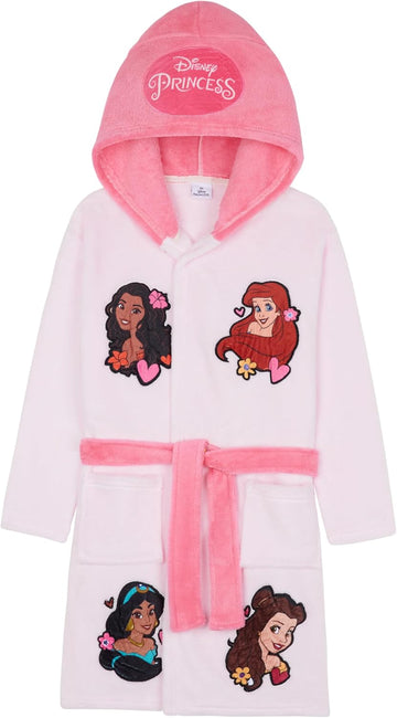 Fleece Bathrobe for Girls, Teens, Dressing Gown, Soft Hooded Robe, Cozy Loungewear, Sleepwear Gifts for Girls