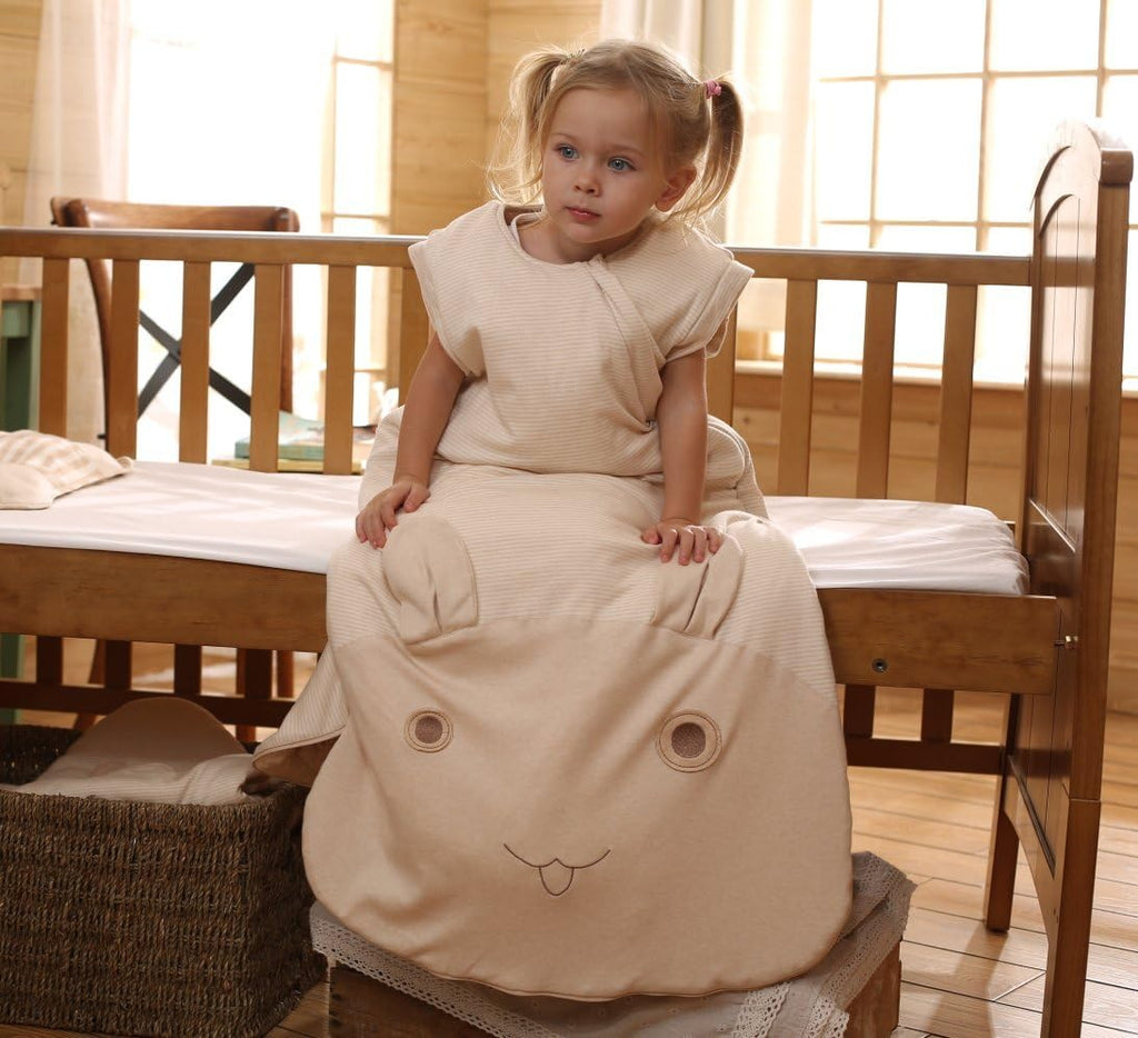 Organic Sleeping Bag Autumn Detachable Sleeve Wearable Blanket