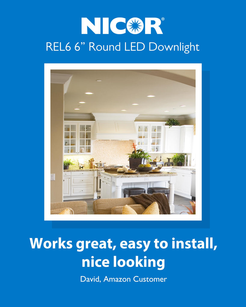 Recessed Ceiling Lights LED Downlight - Dimmable 5/6 inch LED Recessed Light Fixtures - Selectable CCT