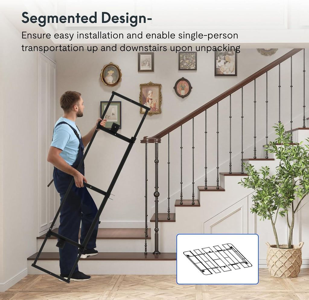 Split King Adjustable Bed Frame Base, Quiet Motor & Easy Assembly
