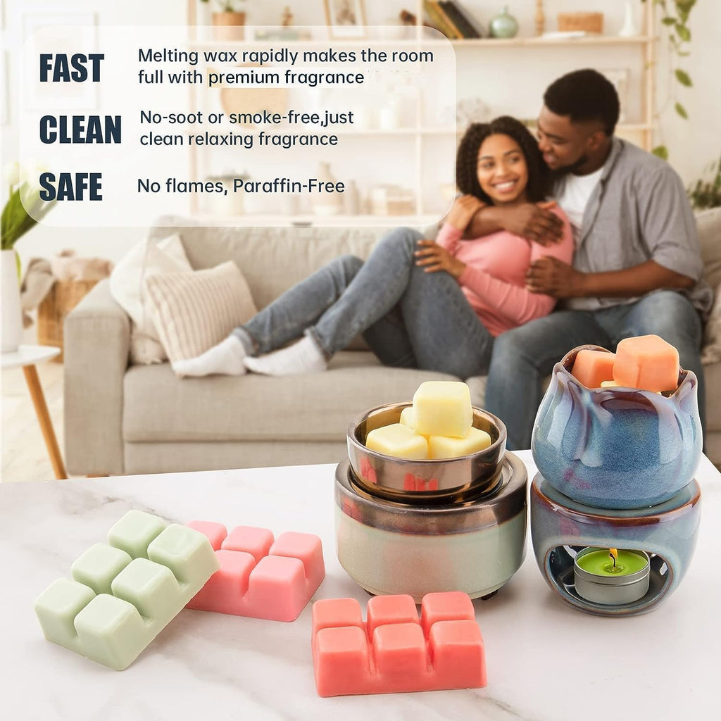 Plant Based Natural Fall Wax Melts with Strong Scents