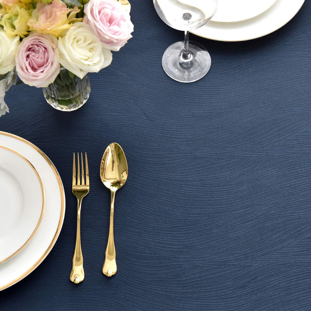 Jacquard Table Cloth Swirl Pattern Spillproof Wrinkle Resistant Heavy Weight Soft Tablecloth Dinning Tabletop