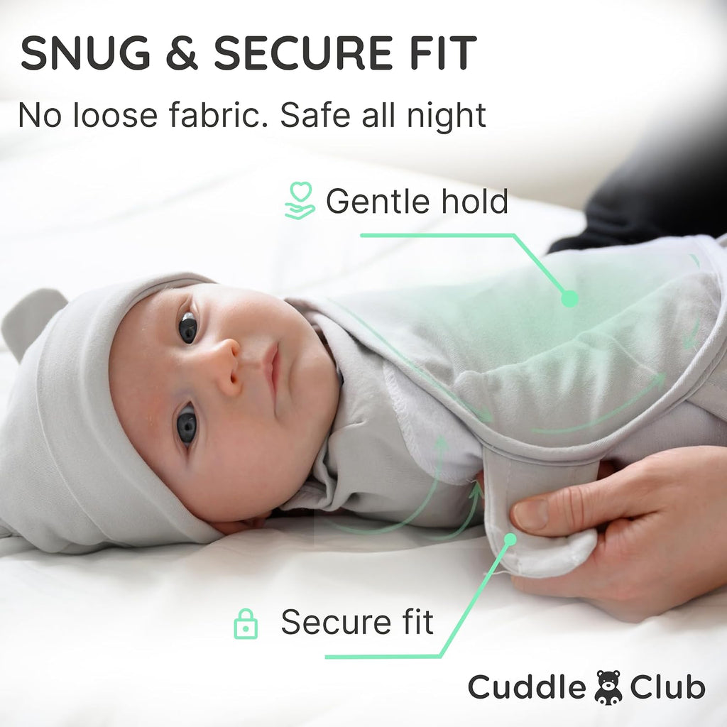 Baby Cotton Swaddles for Newborns, 0-3 &