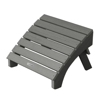 Adirondack Folding Ottoman, Coastal Teak