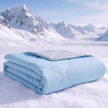 Cooling Comforter King Size - Cooling Blankets for Hot Sleepers | Lightweight Comforter for Night Sweats