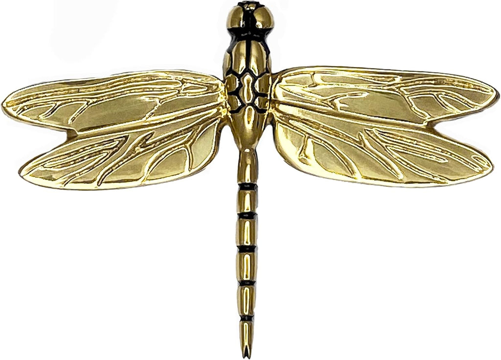 Dragonfly Door Knocker - Brass (Standard Size)