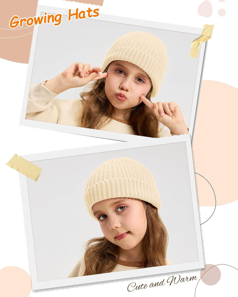 Toddler Beanie Baby Hat Boys Girls Beanies Wool Warm Kid Winter Hat