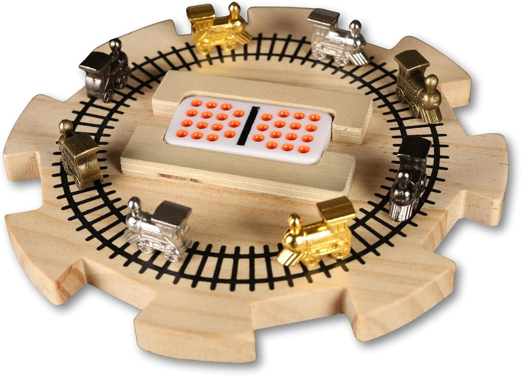 Mexican Train Dominoes Set Double 15 Color Dots