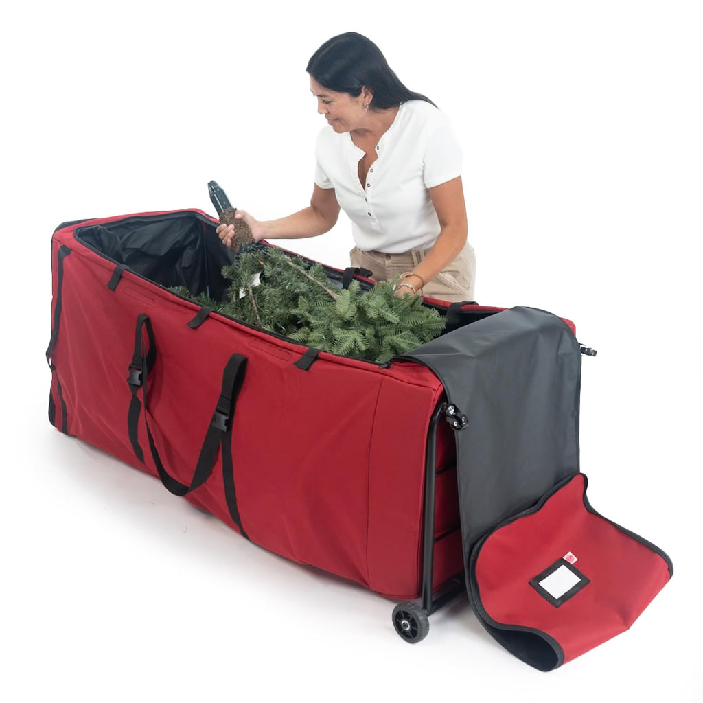 Rolling 12 Ft Christmas Tree Storage Bag with Wheels