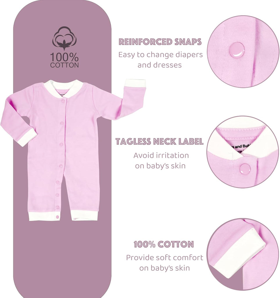Newborn Baby Girl Layette Gift Set - 10 Pieces