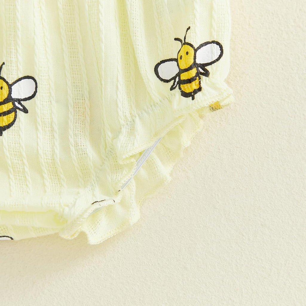 Baby Girl Summer Clothes Sleeveless Ruffle Tops Bloomers Shorts Set Cute Toddler Cotton Gauze Outfit