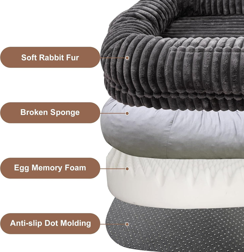 Human Dog Bed for Adult, Large Human Size Dog Bed