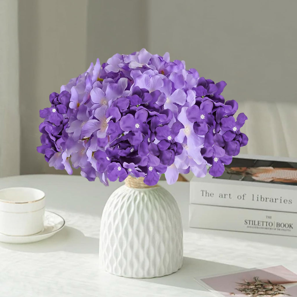 65Pcs Mixed Purple Artificial Bulk Decor