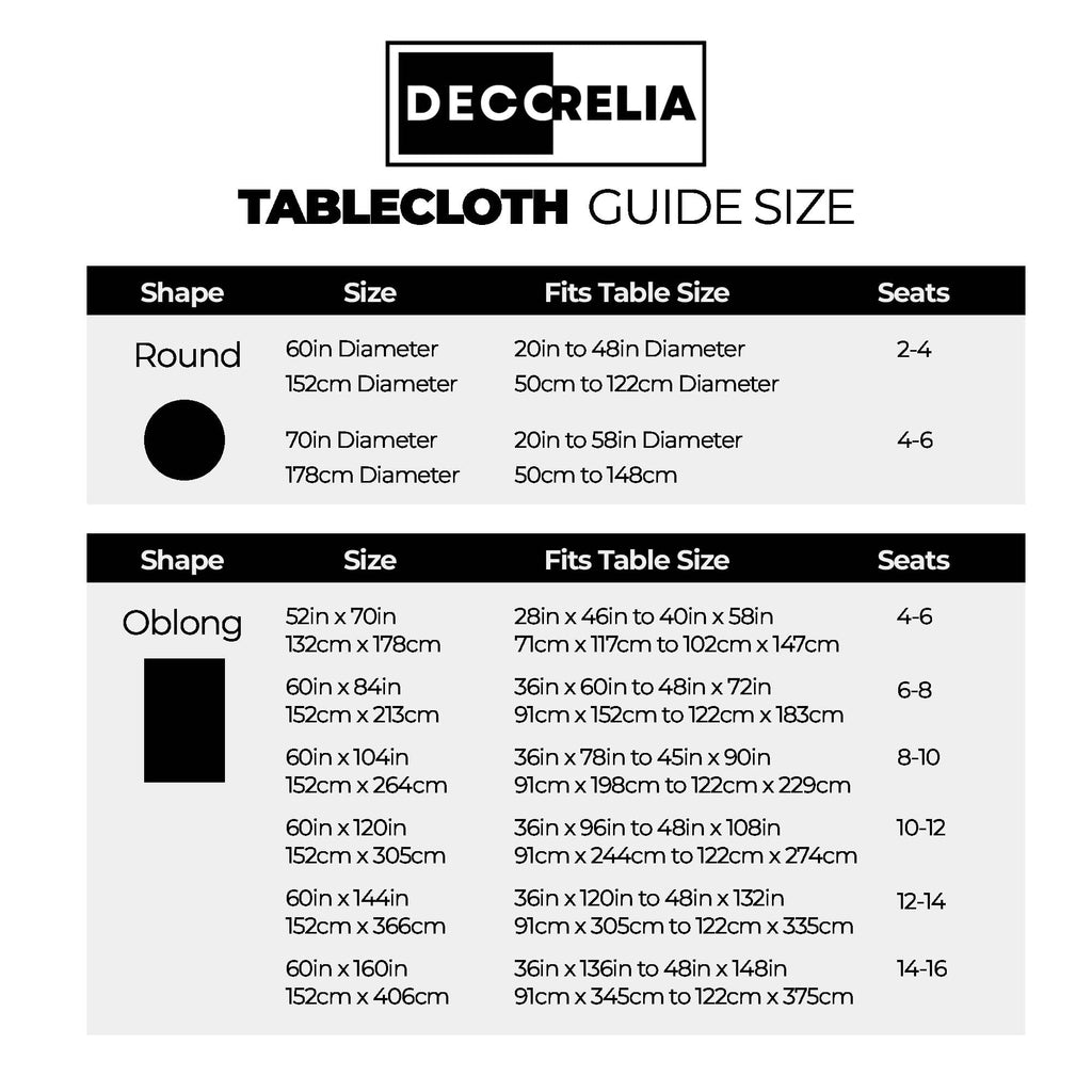 Black Extra Long Cloth Tablecloths for Rectangle Tables, Waterproof Reusable Dinning Table Cover Protector for