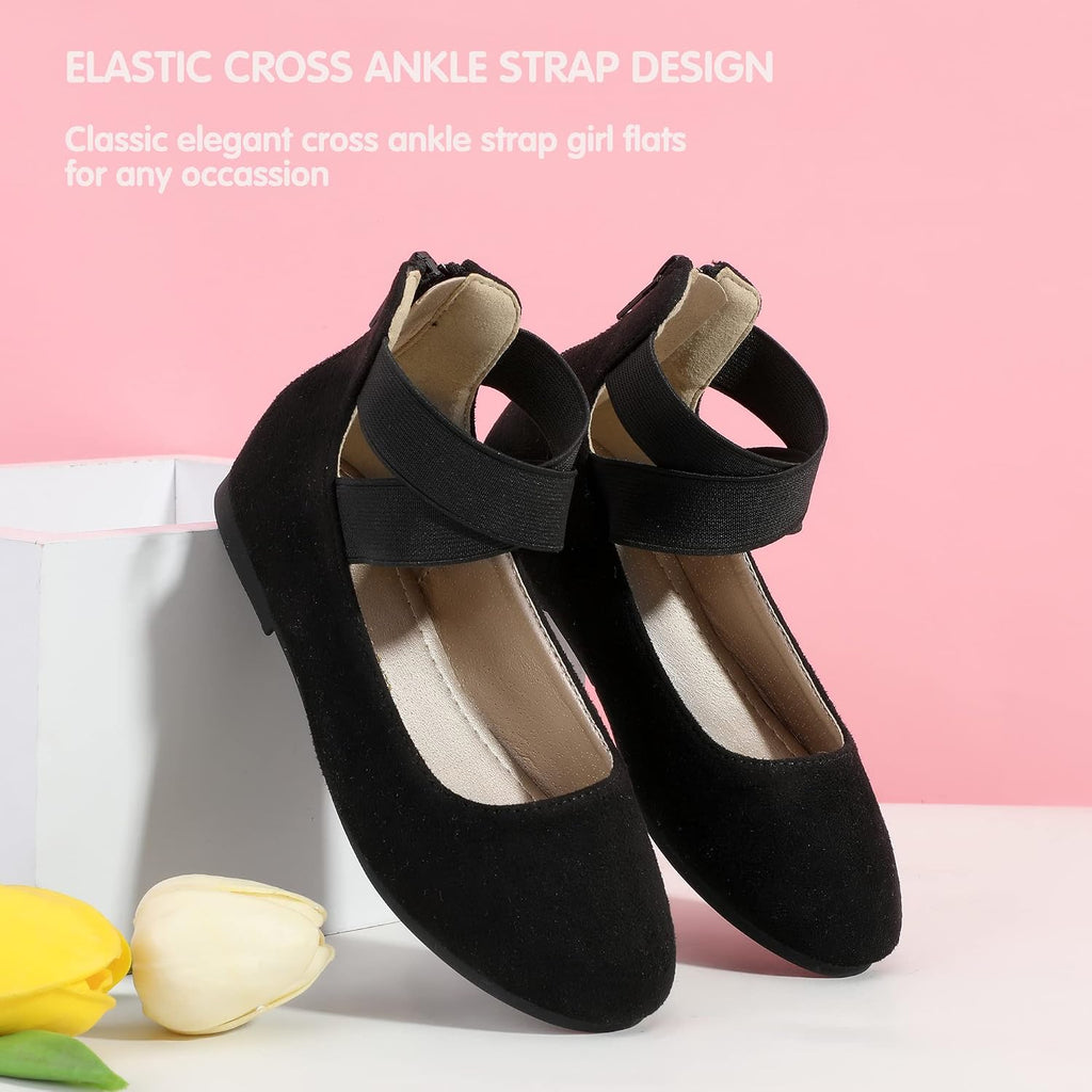Girls Dress Shoes Toddler Kids Mary Jane Ballet Flats