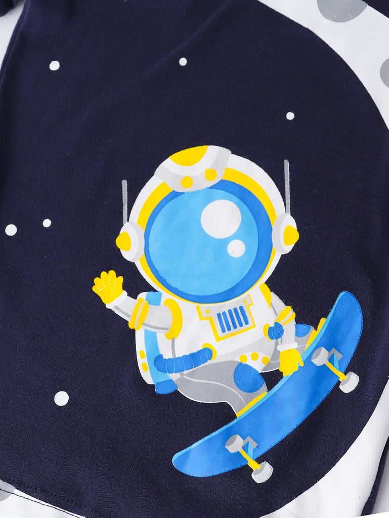 Boys Pajama Set, Piece Cotton Pajamas Short Summer PJs Kids Sleepwear