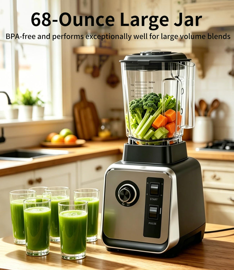 Blender Kitchen with Variable Speed 68oz for Smoothies & Ice Crushing