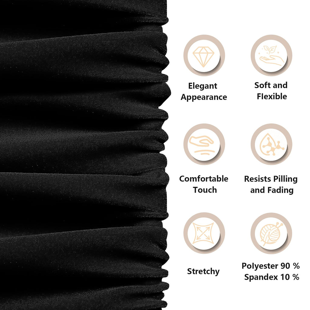 1 Yard Black Fabric 60" Wide for DIY Crafts