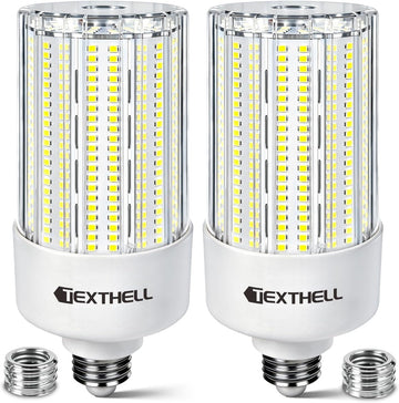 LED Corn Light Bulbs 80W 12000 Lumens 600W Incandescent Equivalent E26 Medium / E39 Mogul Base 5000K Daylight White