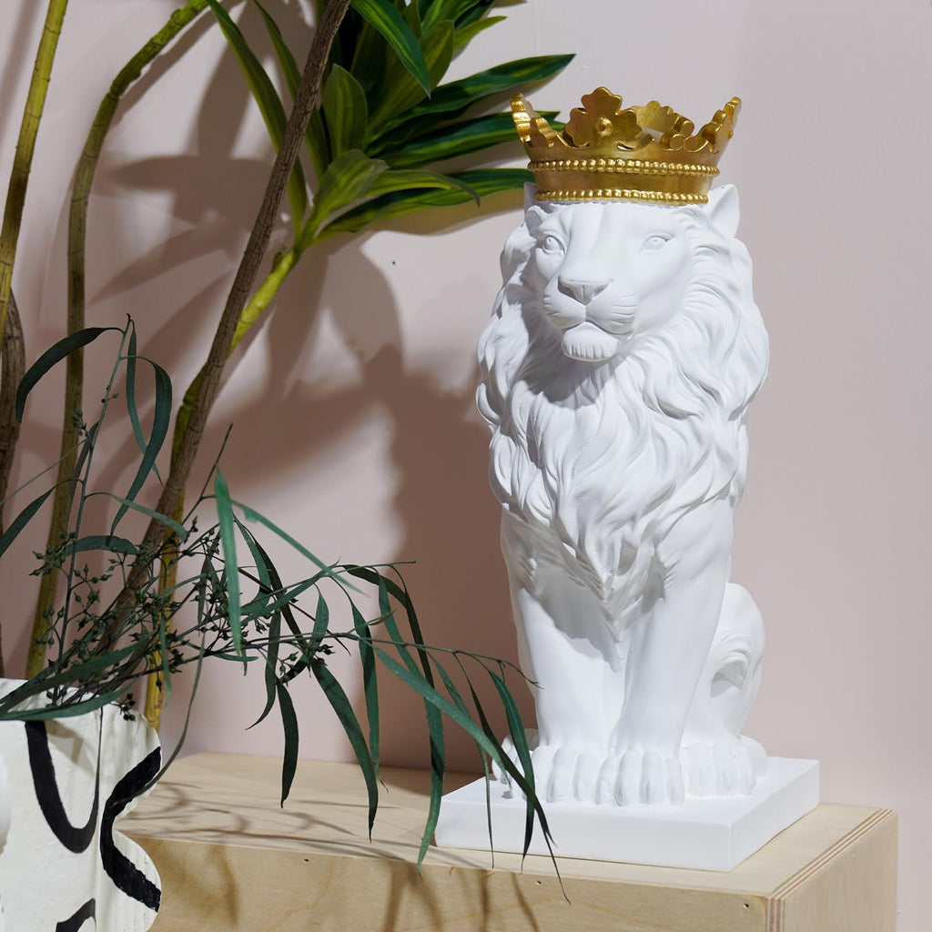 Sculptures Home Décor Lion Statue 8.5 * 5.5 * 15 Inch