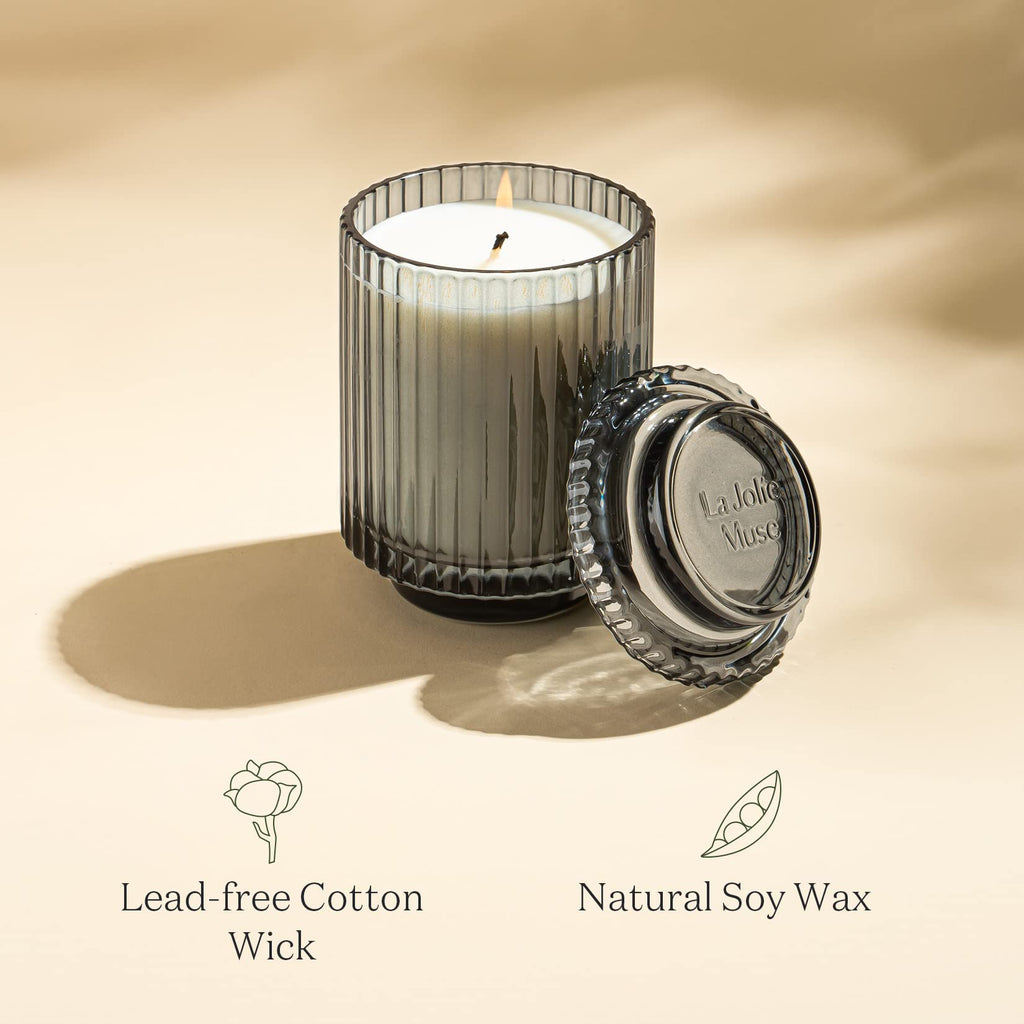 Linen Cotton Oasis Scented Candles, Soy Wax, 11oz