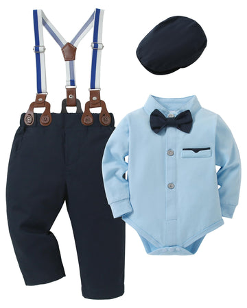 Baby Boy Clothes Suits Infant Wedding Baptism Outfits