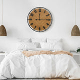 Micasso 27 Inch Large Farmhouse Wall Clock