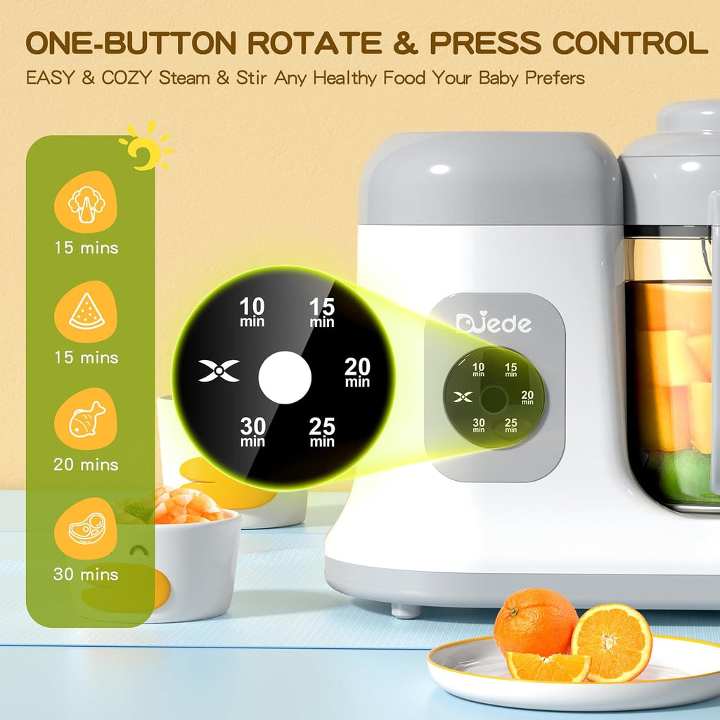 Food Maker - One Button Control Processor Steamer|Puree Blender Machine|Auto Cooking & Stirring, Cooking Nutritious