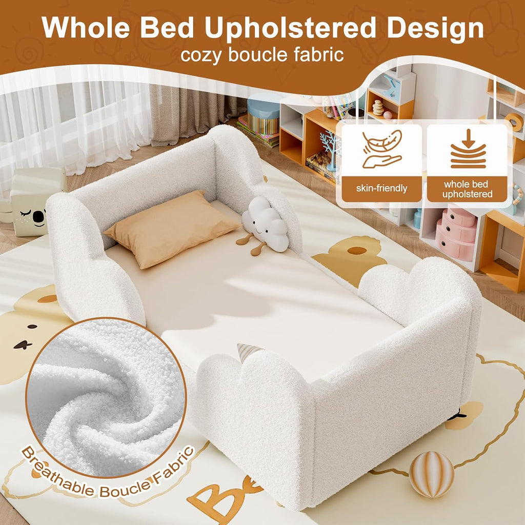 Toddler Bed Frame, Toddler Bed Upholstered, Toddler Floor Bed