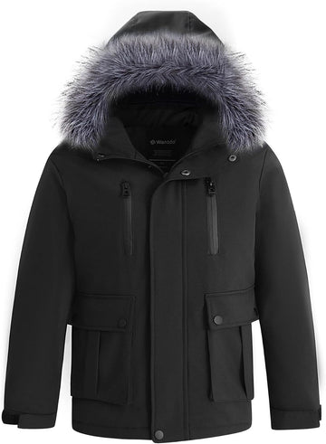 Boys Winter Coat Waterproof Windbreaker Snow Ski Jacket Warm Thick Kids Coats Rain Jackets