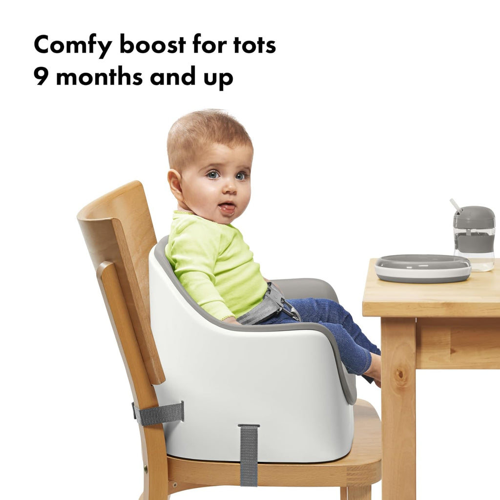 Nest Toddler Booster Seat with Removable Cushion, Gray