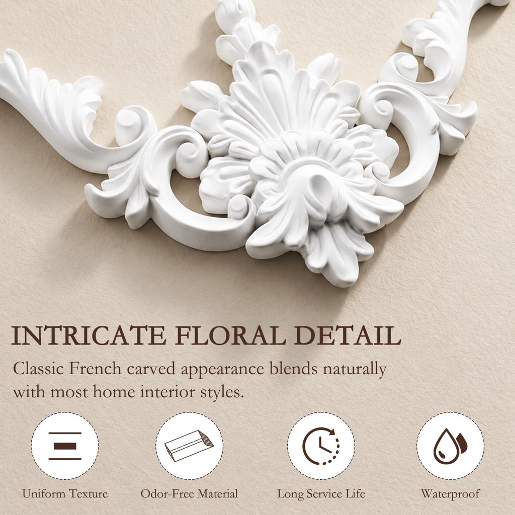 Corner Wall Molding, 7.08" French Style Decorative Trim