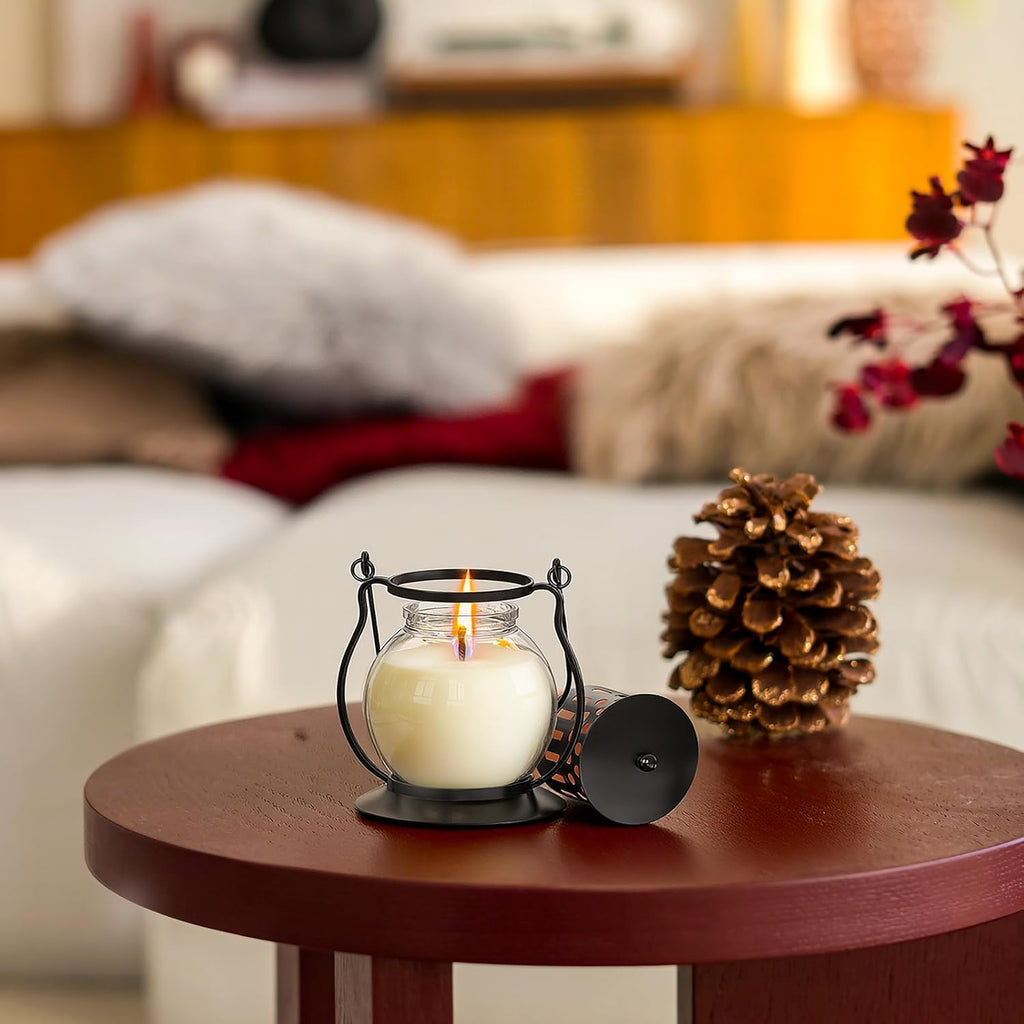 Scented Candles Gift Set - 3 Pack Candles Scented Retro Lantern - Set of 3